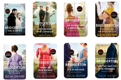 Bridgerton Complete Book Series ( Pack Of 9) Premium quality)