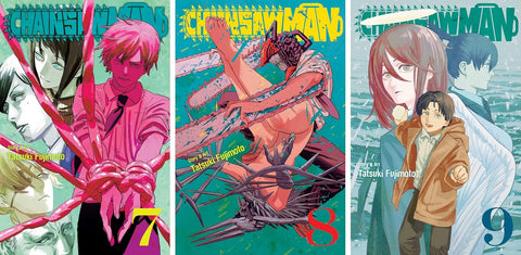 Chainsaw Man (Vol. 1-17) Manga Series Set by Tatsuki Fujimoto